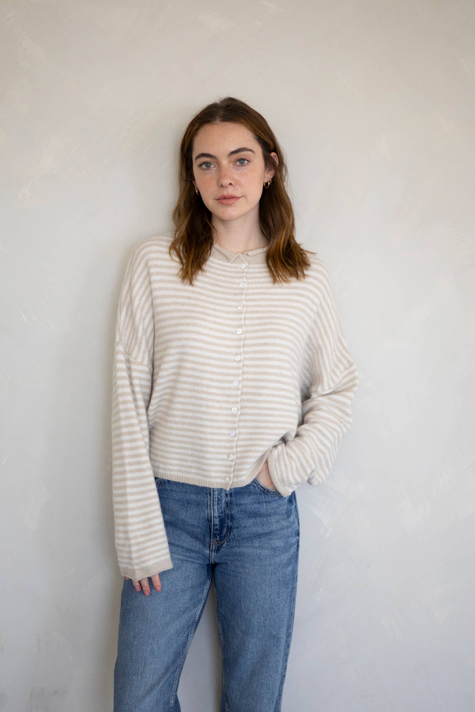 Striped Piper Cardigan