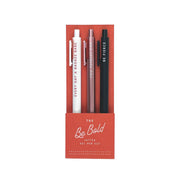 Be Bold Jotter Gel Pens