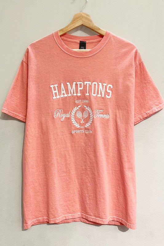 Daria Hamptons Embroidered Tee FINAL SALE