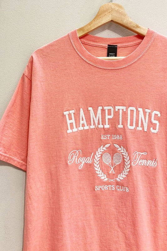 Daria Hamptons Embroidered Tee FINAL SALE