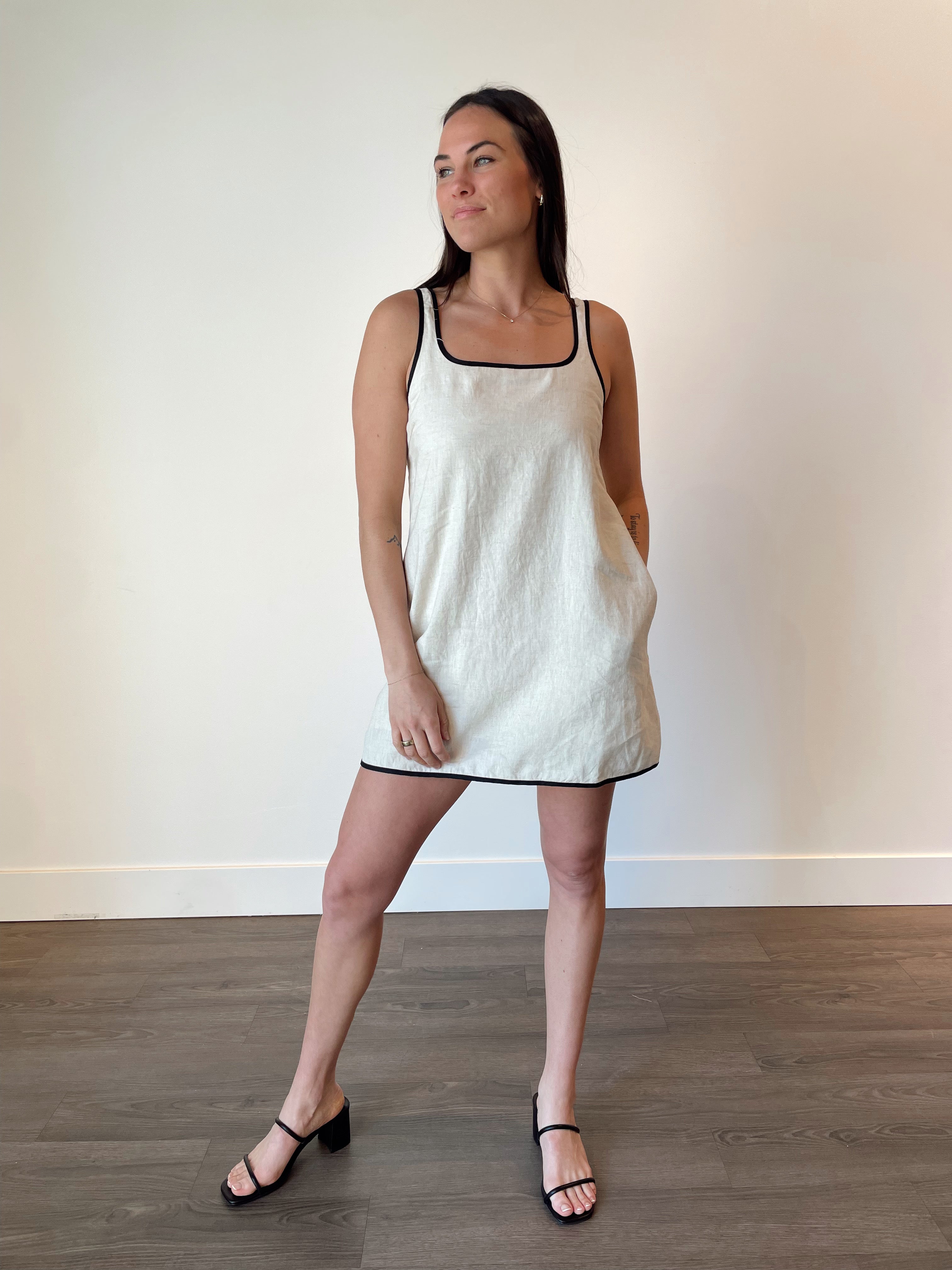Shaylee Linen Dress FINAL SALE
