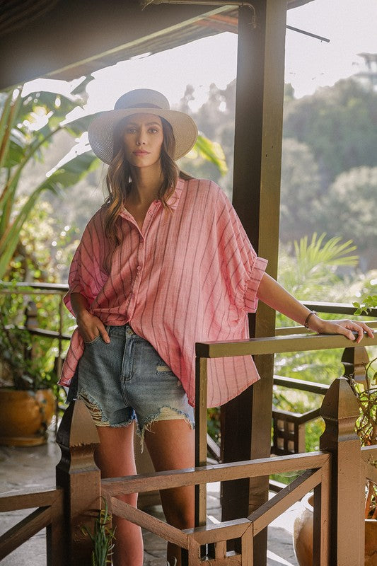 Eva Oversized Button Down | FINAL SALE