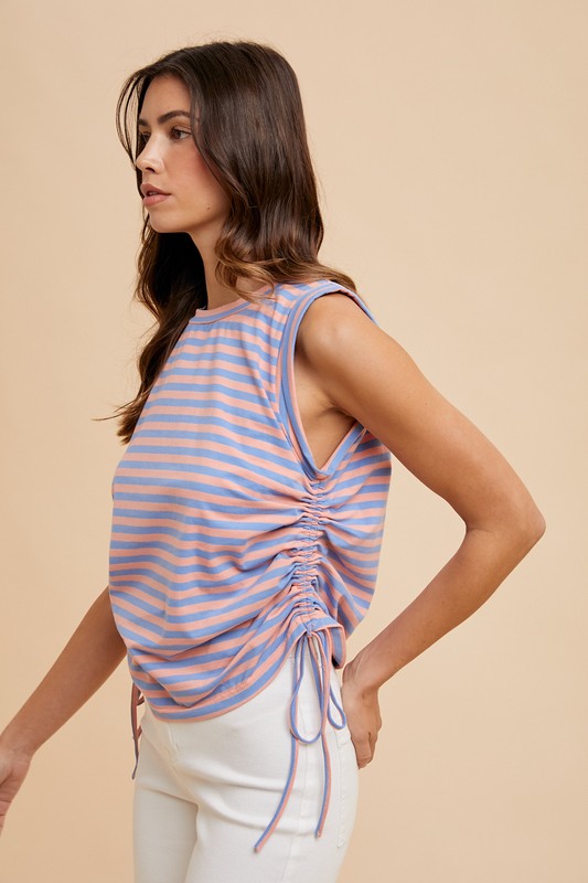 Aspen Side Ruching Tank | FINAL SALE