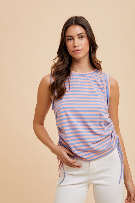 Aspen Side Ruching Tank | FINAL SALE