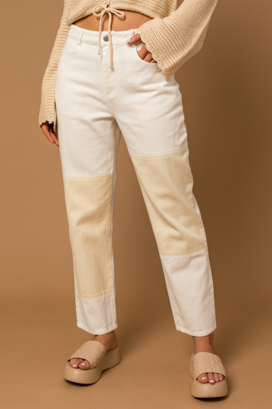 Blair Color Block Twill Pants | FINAL SALE
