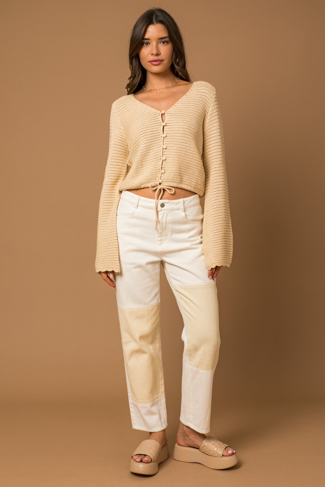 Blair Color Block Twill Pants | FINAL SALE