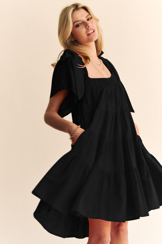 Bridgette Tiered Flowy Dress FINAL SALE