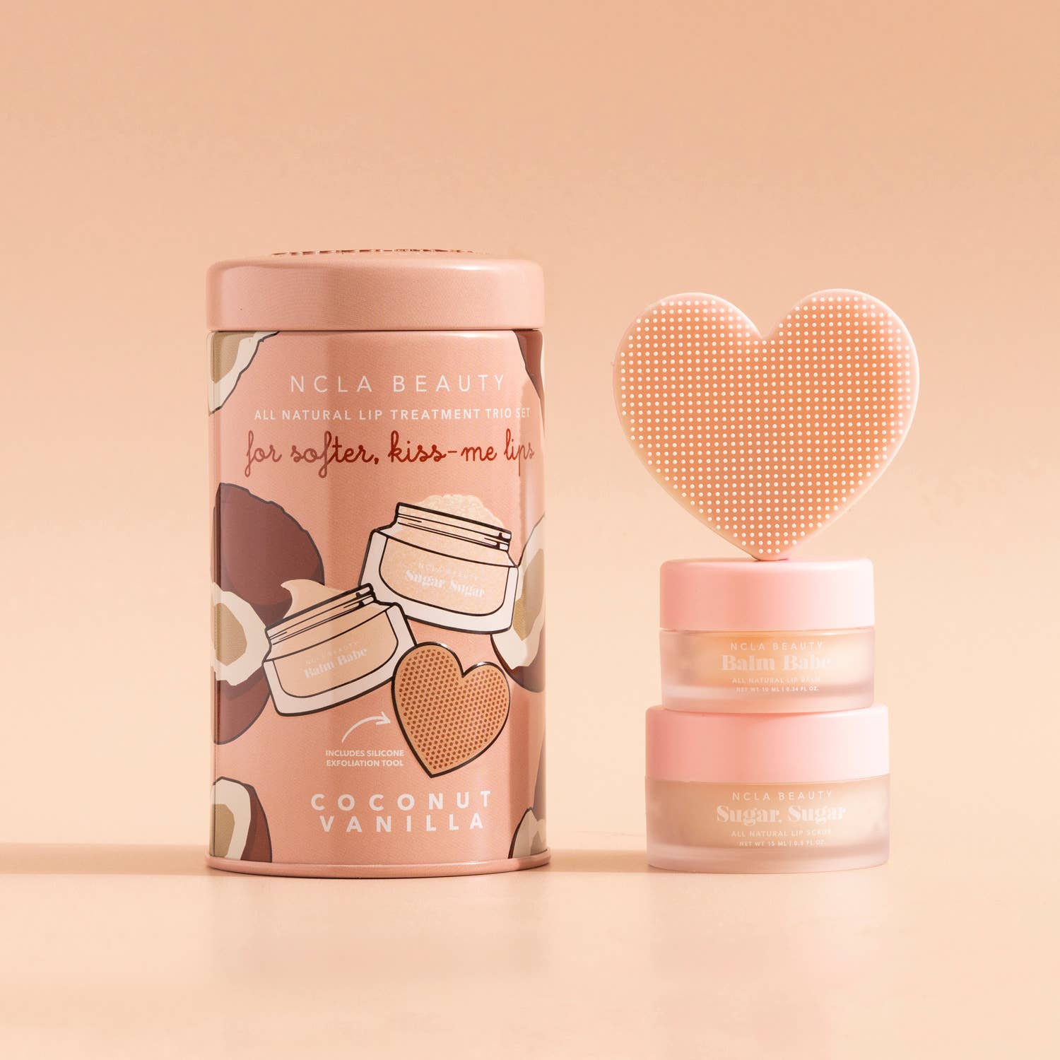 Coconut Vanilla Lip Care Set