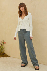 Sela Knit Cardi with Attached Tank