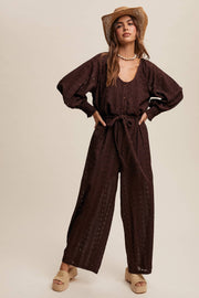 Carr Eyelet Lace Jumpsuit FINAL SALE
