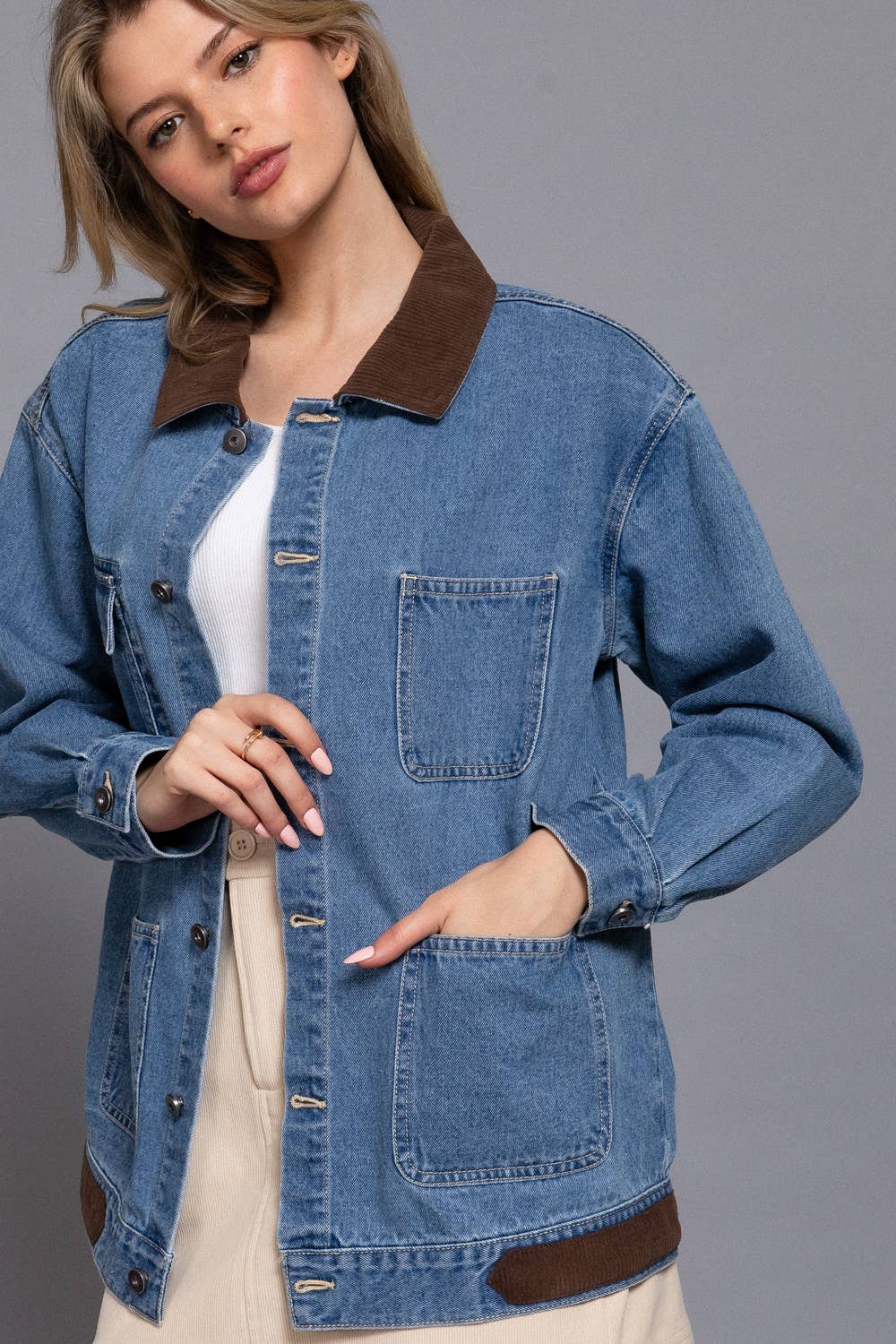 Jax Denim Shacket