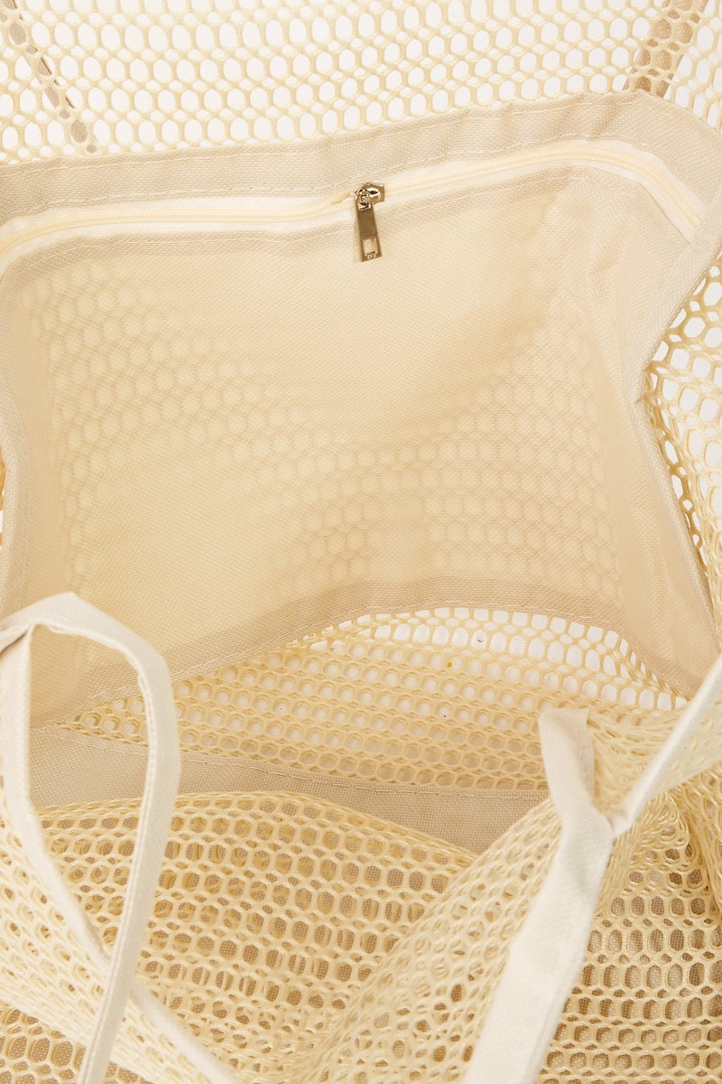 Avery Mesh Tote Bag FINAL SALE