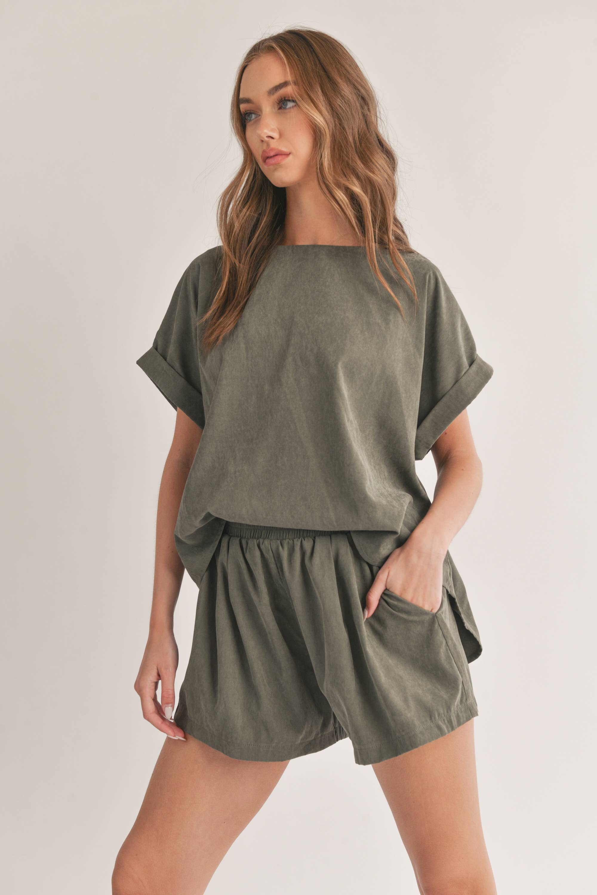 Laurel Relaxed Top & Shorts Set FINAL SALE