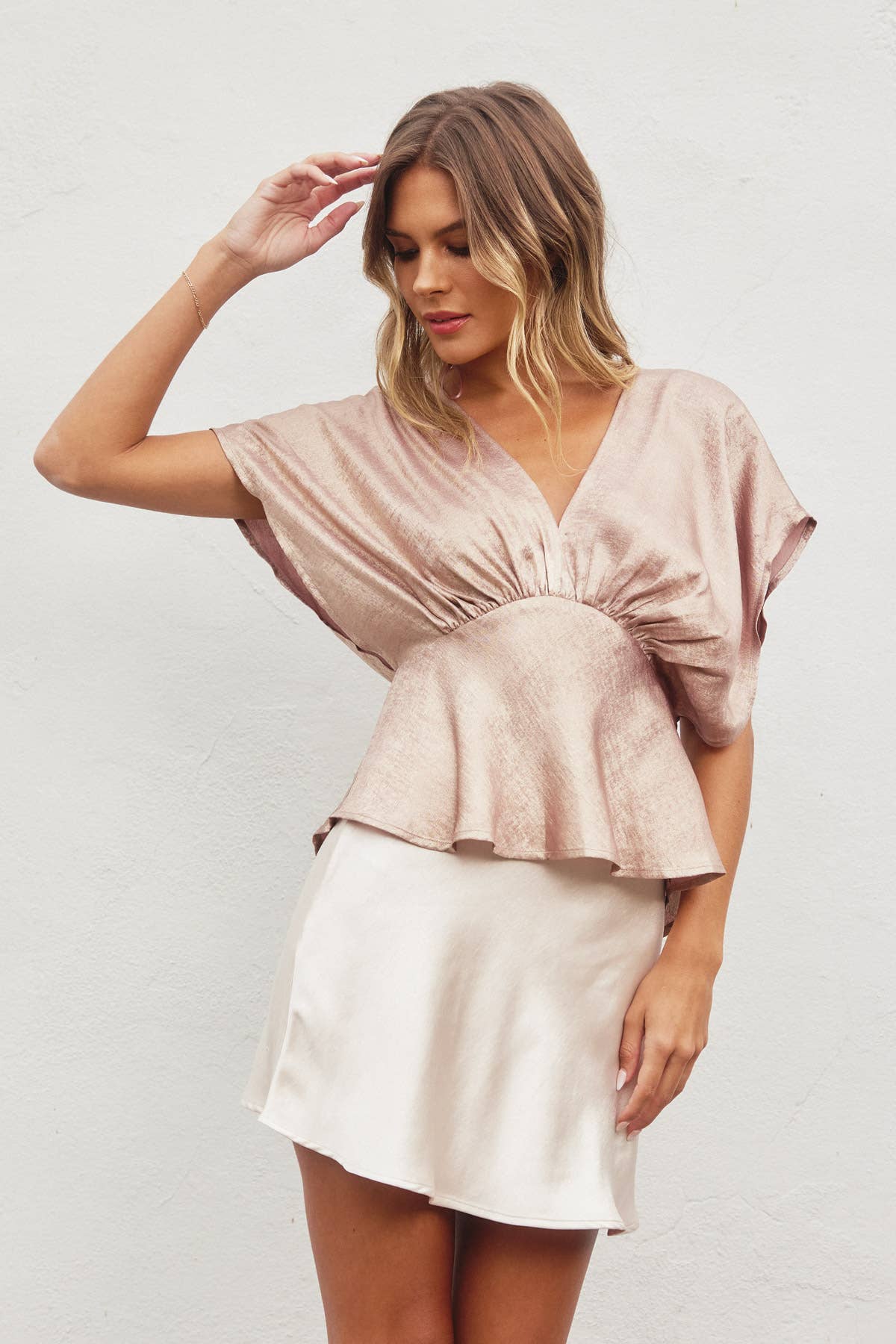 Rosa Satin Blouse | FINAL SALE