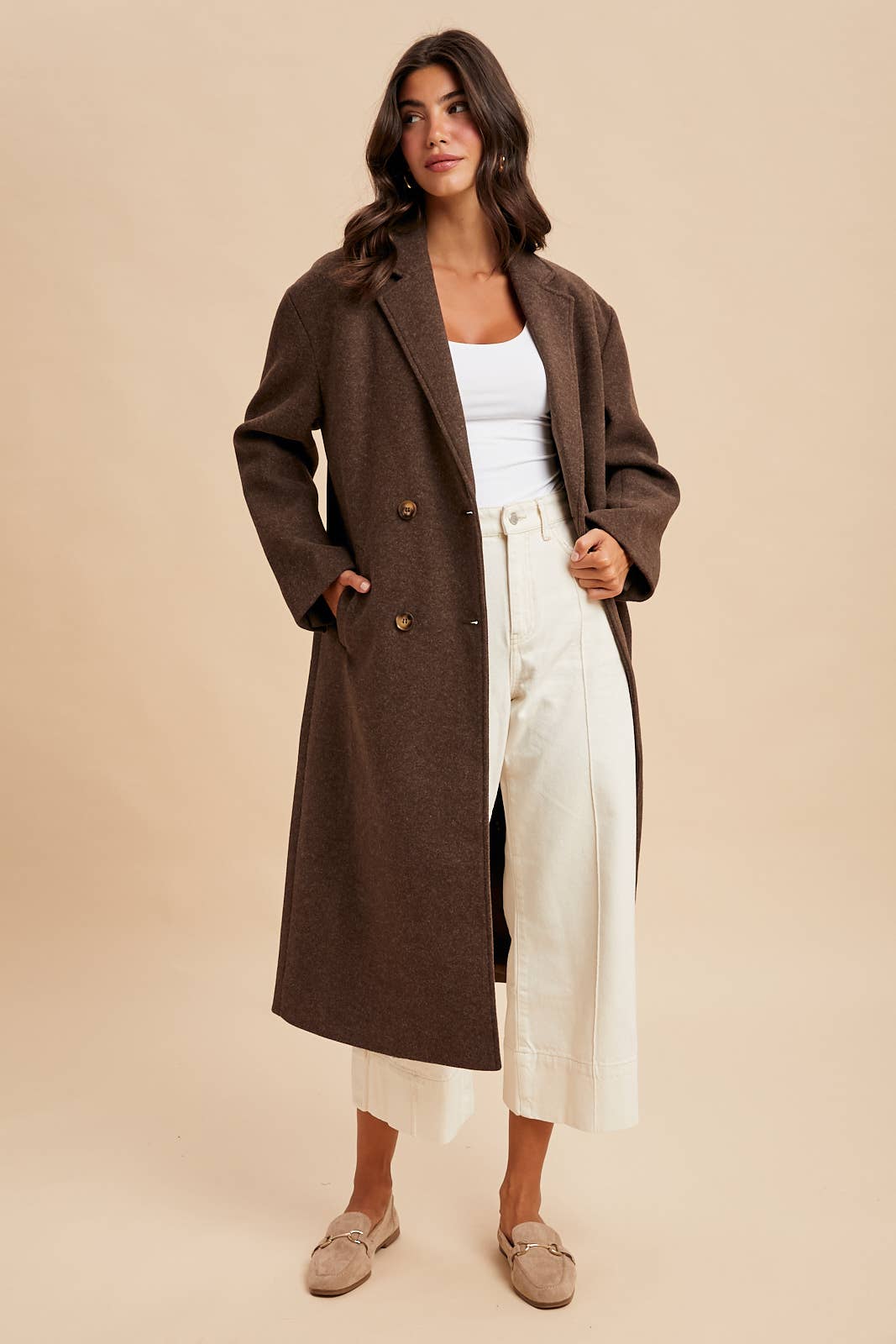 Carrie Felted Duster Coat FINAL SALE