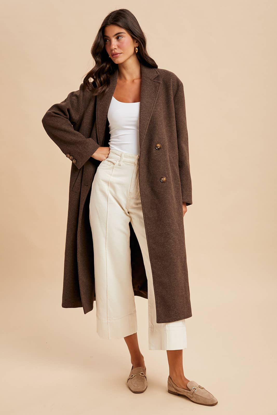 Carrie Felted Duster Coat FINAL SALE