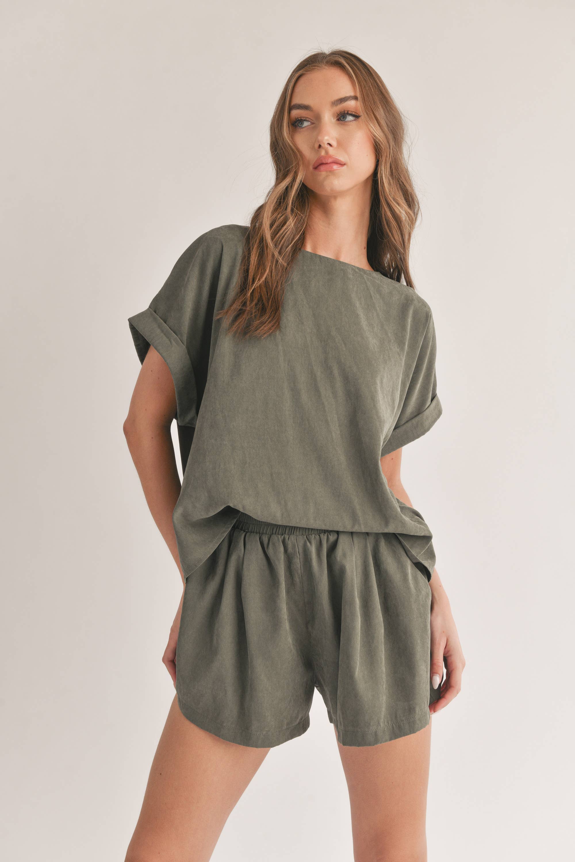 Laurel Relaxed Top & Shorts Set FINAL SALE