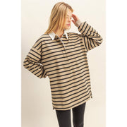 Sydney Striped Rugby Polo FINAL SALE