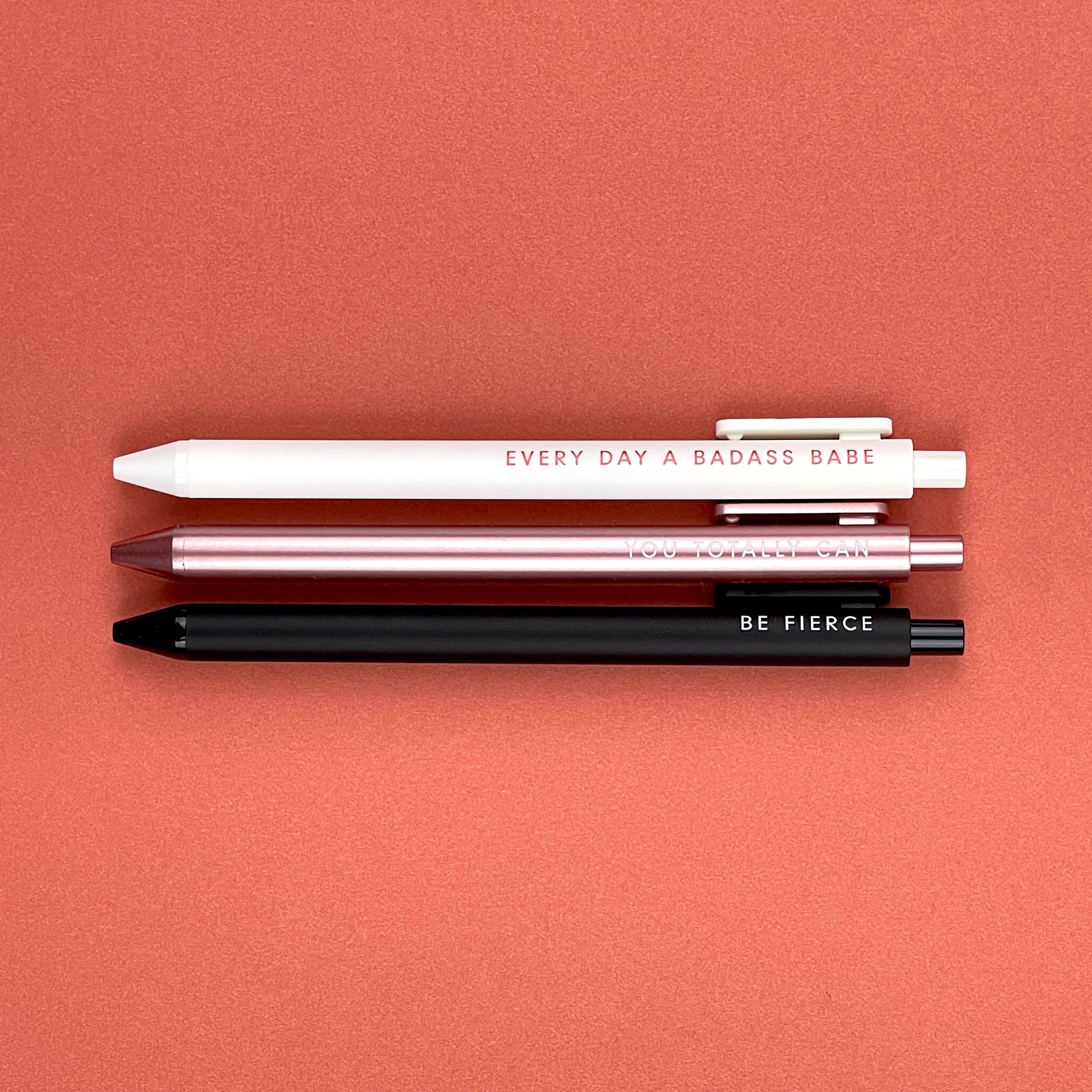 Be Bold Jotter Gel Pens