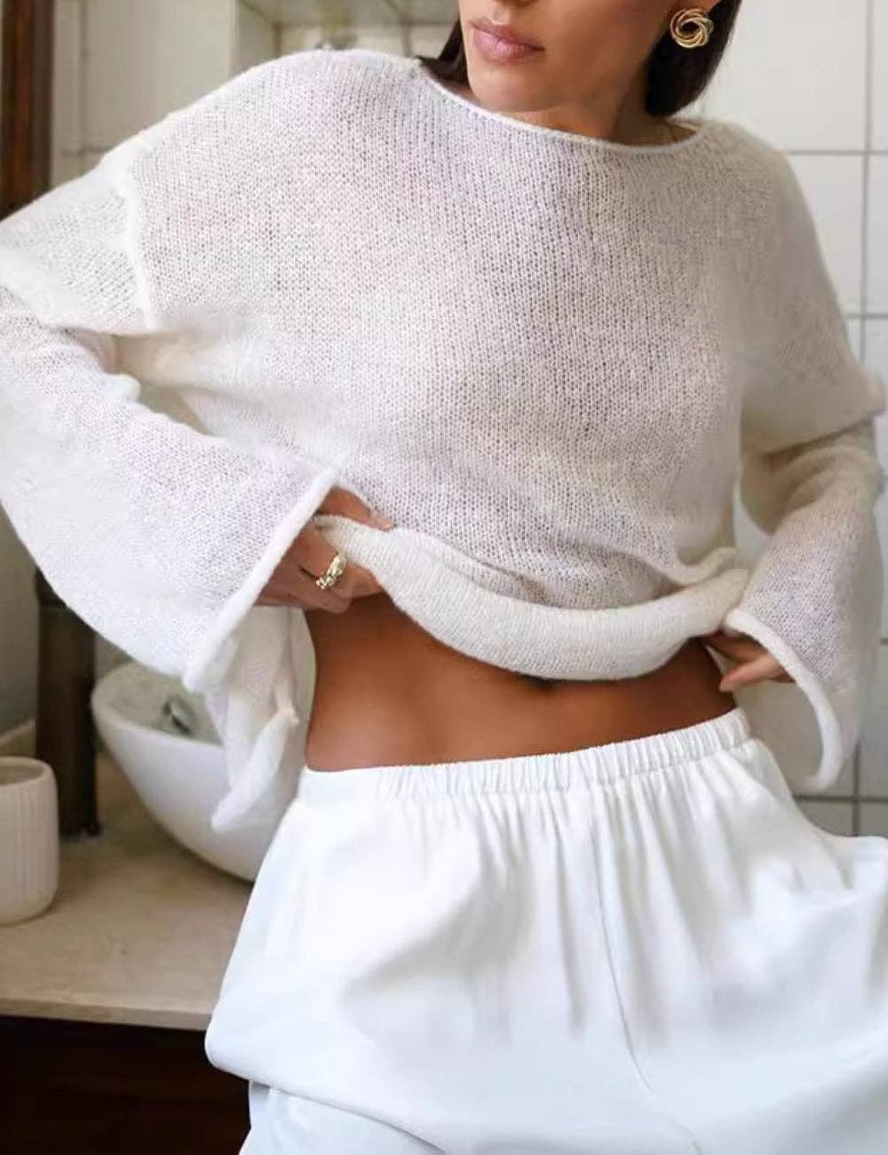 Maxwell Hollow Knit Top