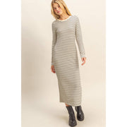 Jenny Striped Midi Dress