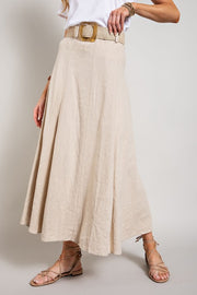 Austen Linen Maxi Skirt FINAL SALE