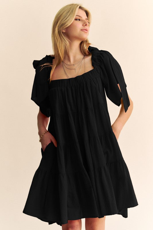 Bridgette Tiered Flowy Dress FINAL SALE