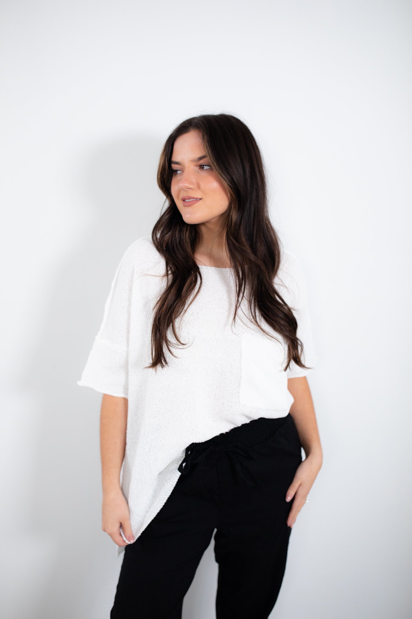 Kaitlin Open Knit Relaxed Sweater | FINAL SALE