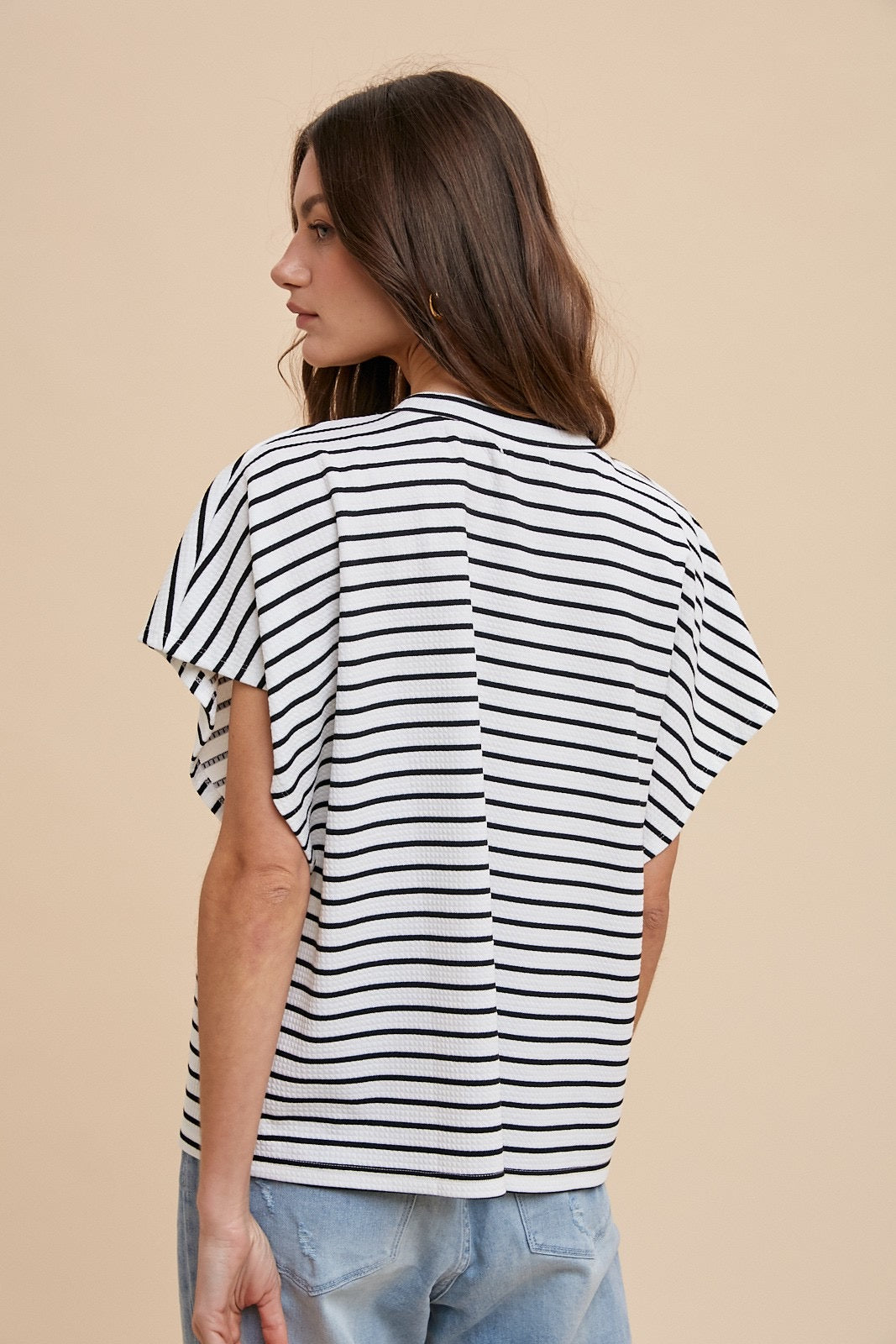 Camden Loose Fit Striped Tee FINAL SALE