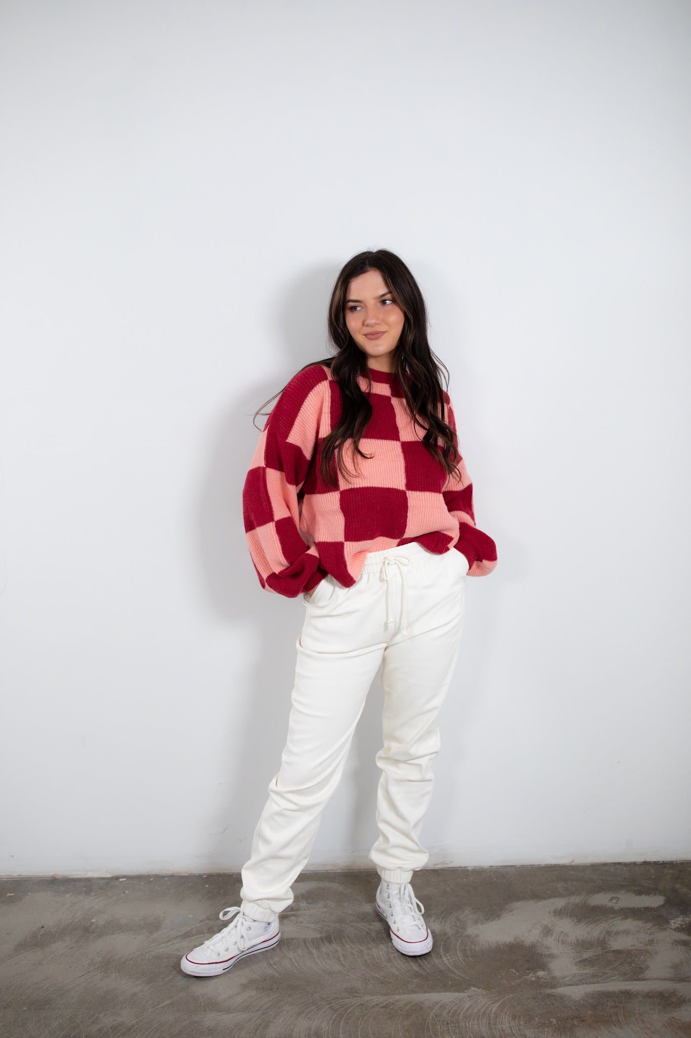 Teegan Faux Leather Joggers FINAL SALE