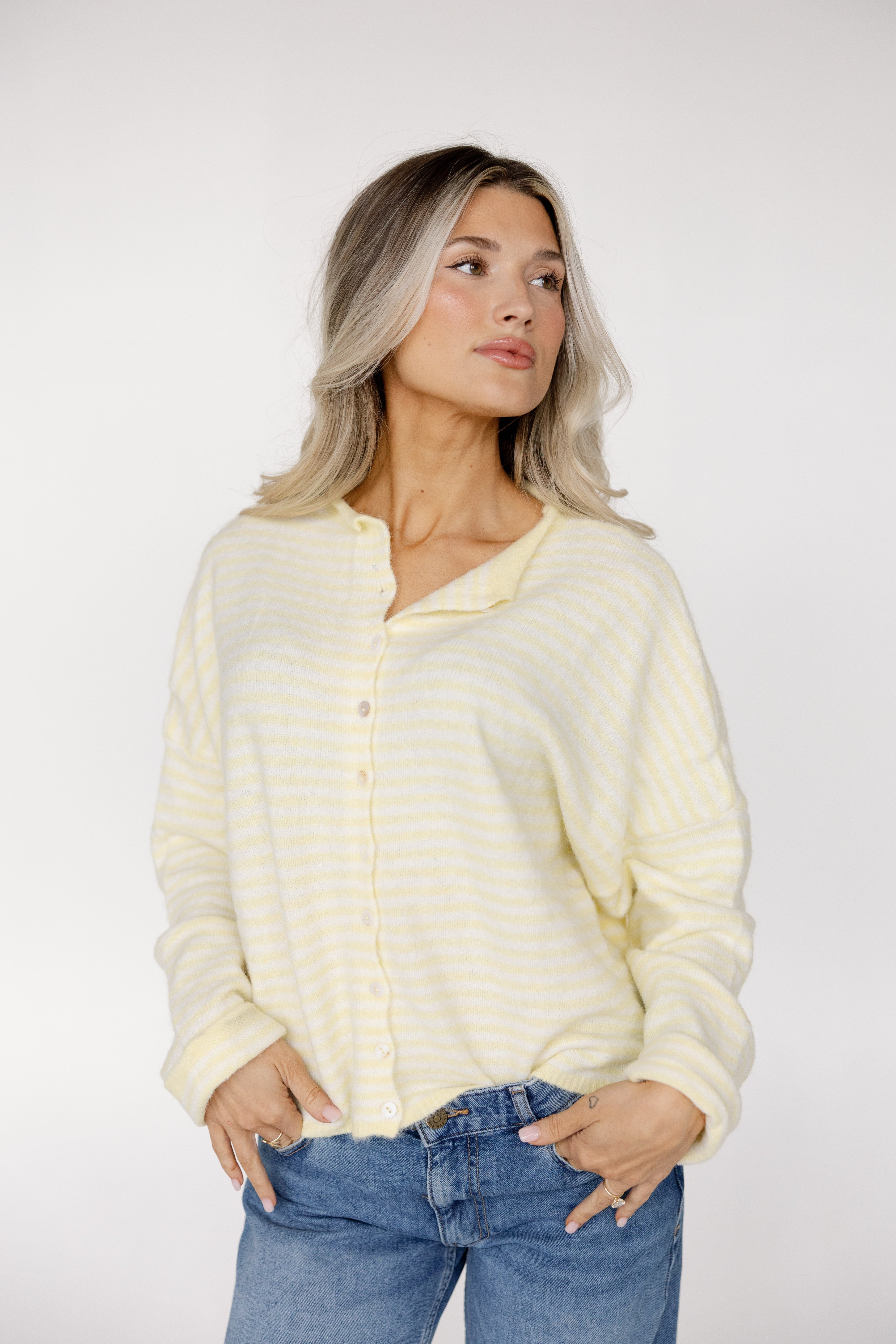 Striped Piper Cardigan