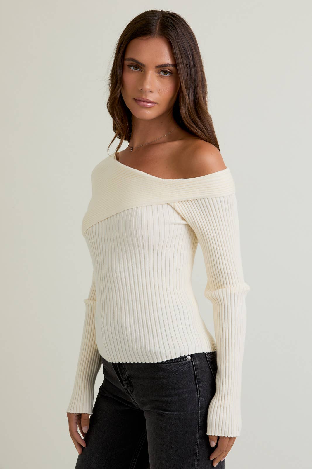 Claire Asymmetrical Sweater FINAL SALE