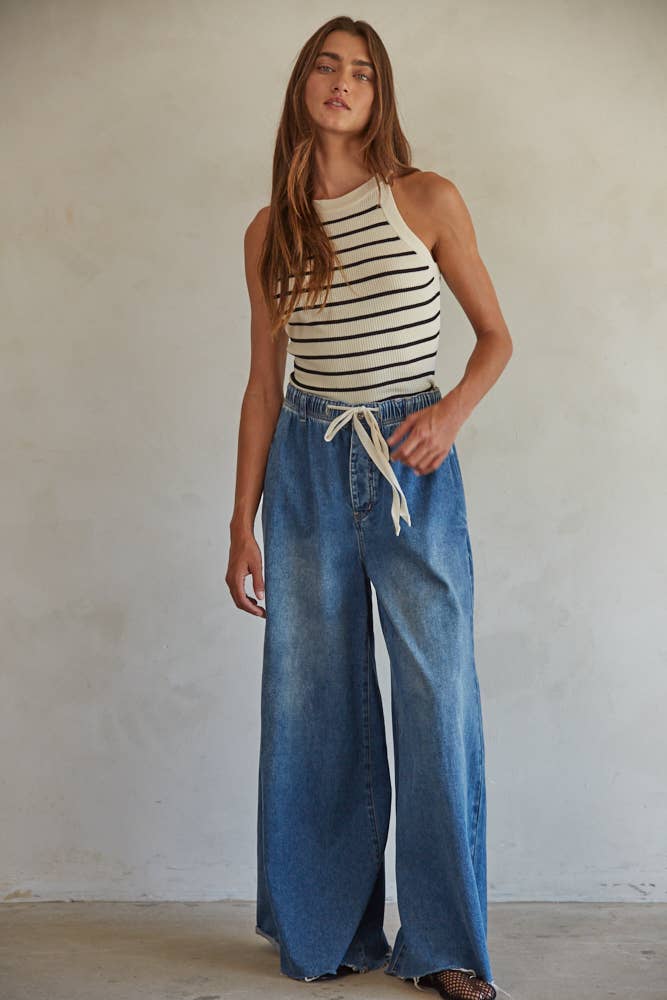 Stevie Ribbed Knit Tank