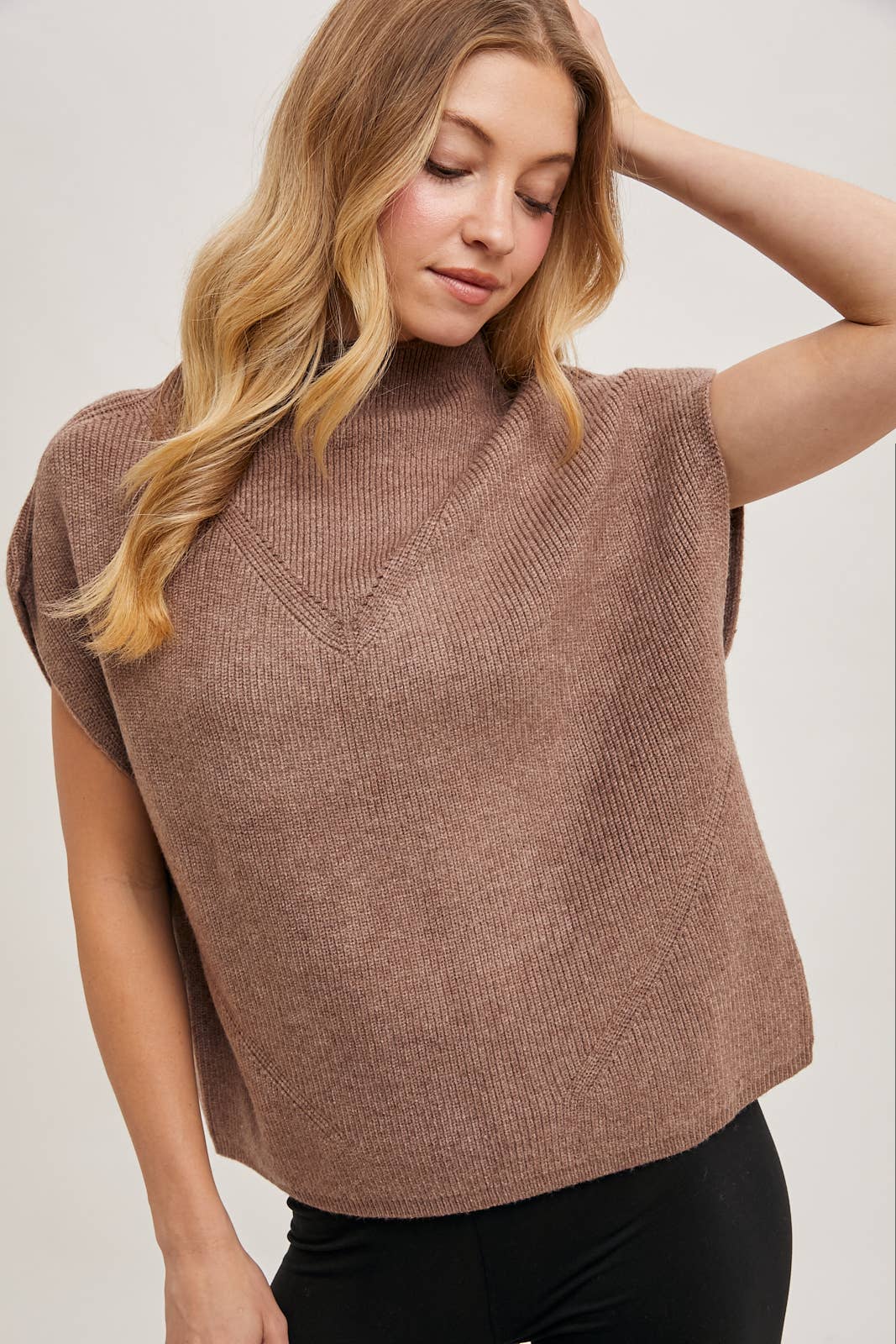 Sam Mock Neck Sweater
