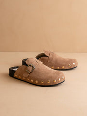 Toni Studded Buckle Clog