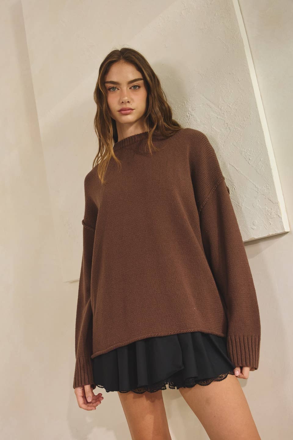 Charlie Relaxed Boyfriend Fit Sweater