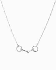 Western Double Linked Horsebit Necklace