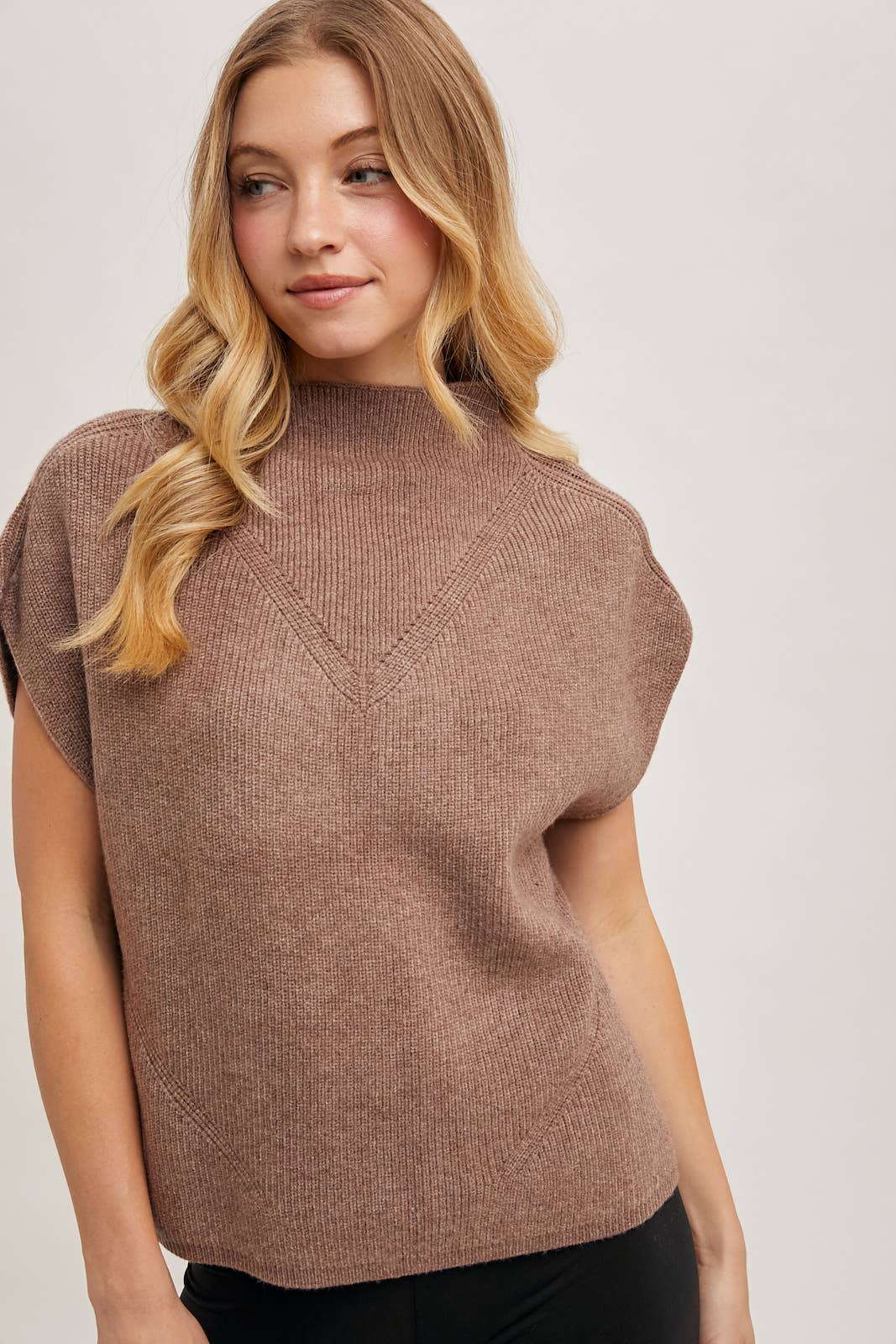 Sam Mock Neck Sweater