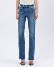 Paris High Rise Straight Denim