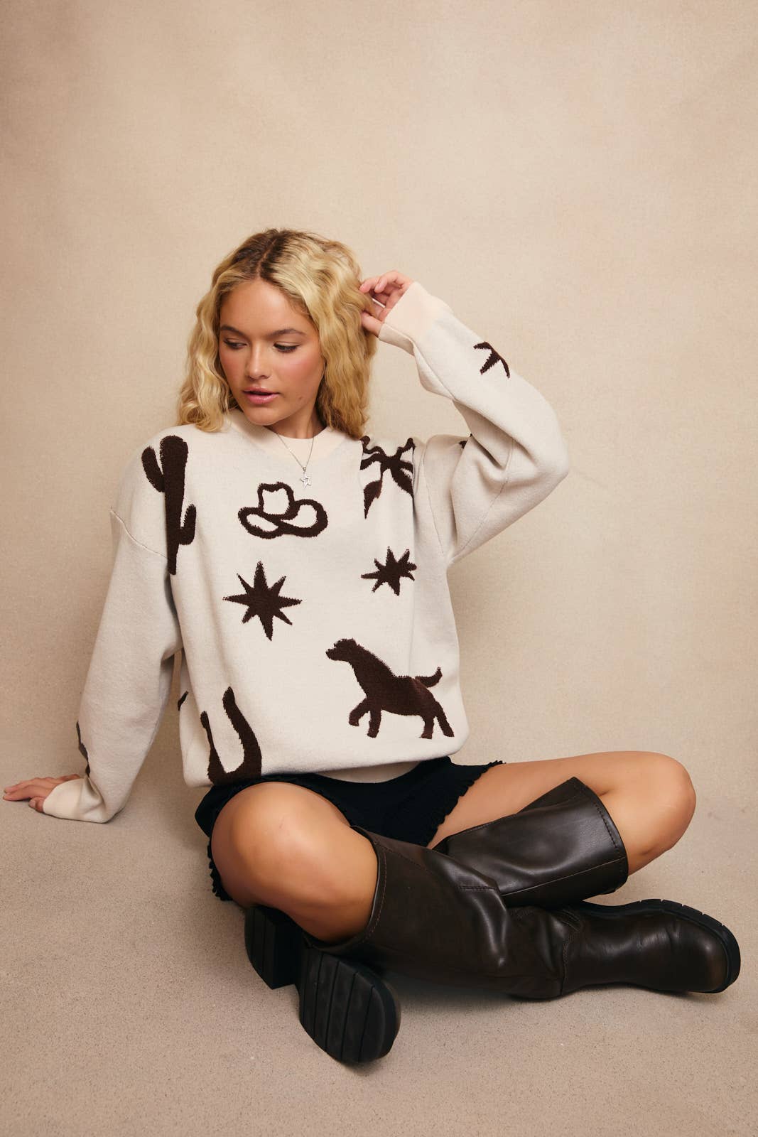 Rhodes Cowboy Vibes Sweater FINAL SALE