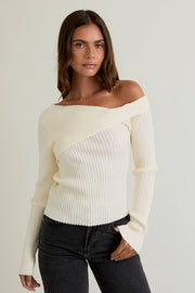 Claire Asymmetrical Sweater FINAL SALE