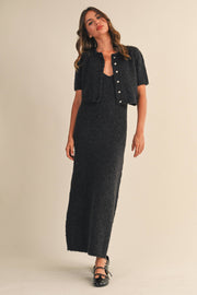 Mary Sweater Dress and Cardigan Set FINAL SALE