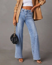 Arden Relaxed Fit Seam Detail Denim