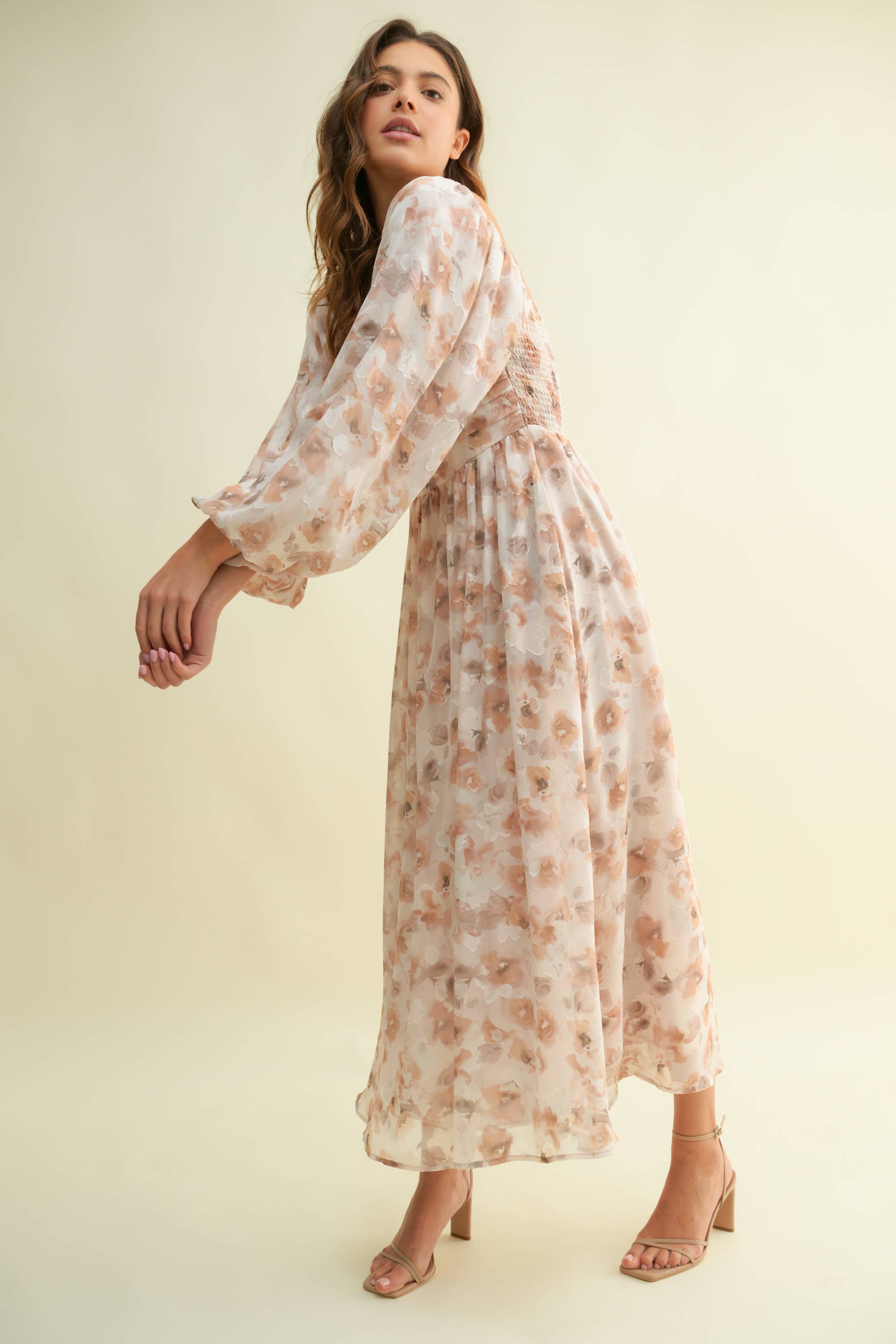 Savannah Floral Maxi Dress FINAL SALE