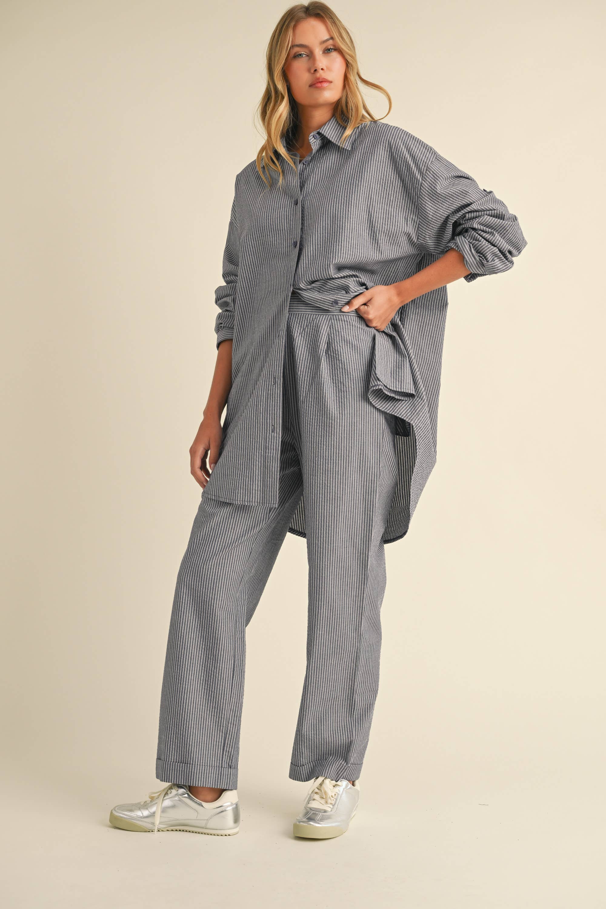 Ali Long Oversized Shirt & Pant Set FINAL SALE