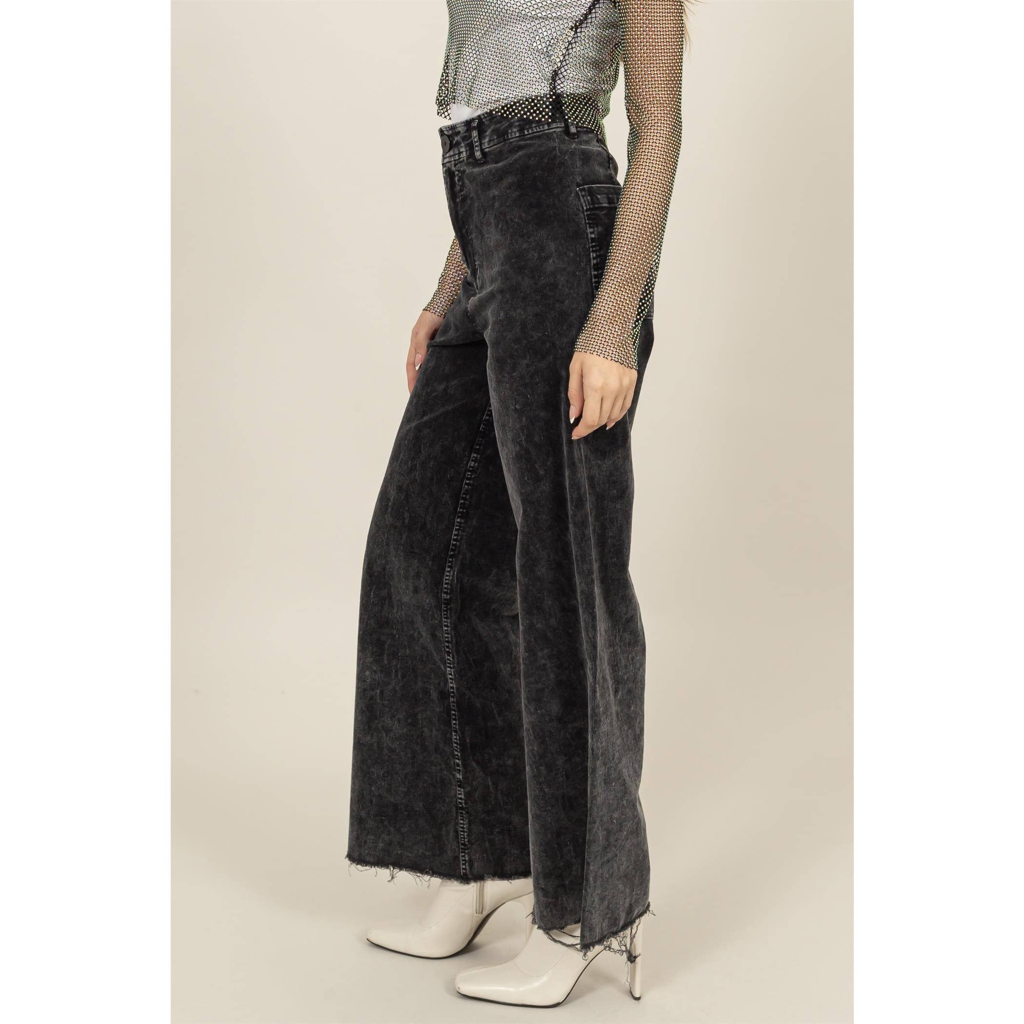 Athena Corduroy Wide Leg Pants