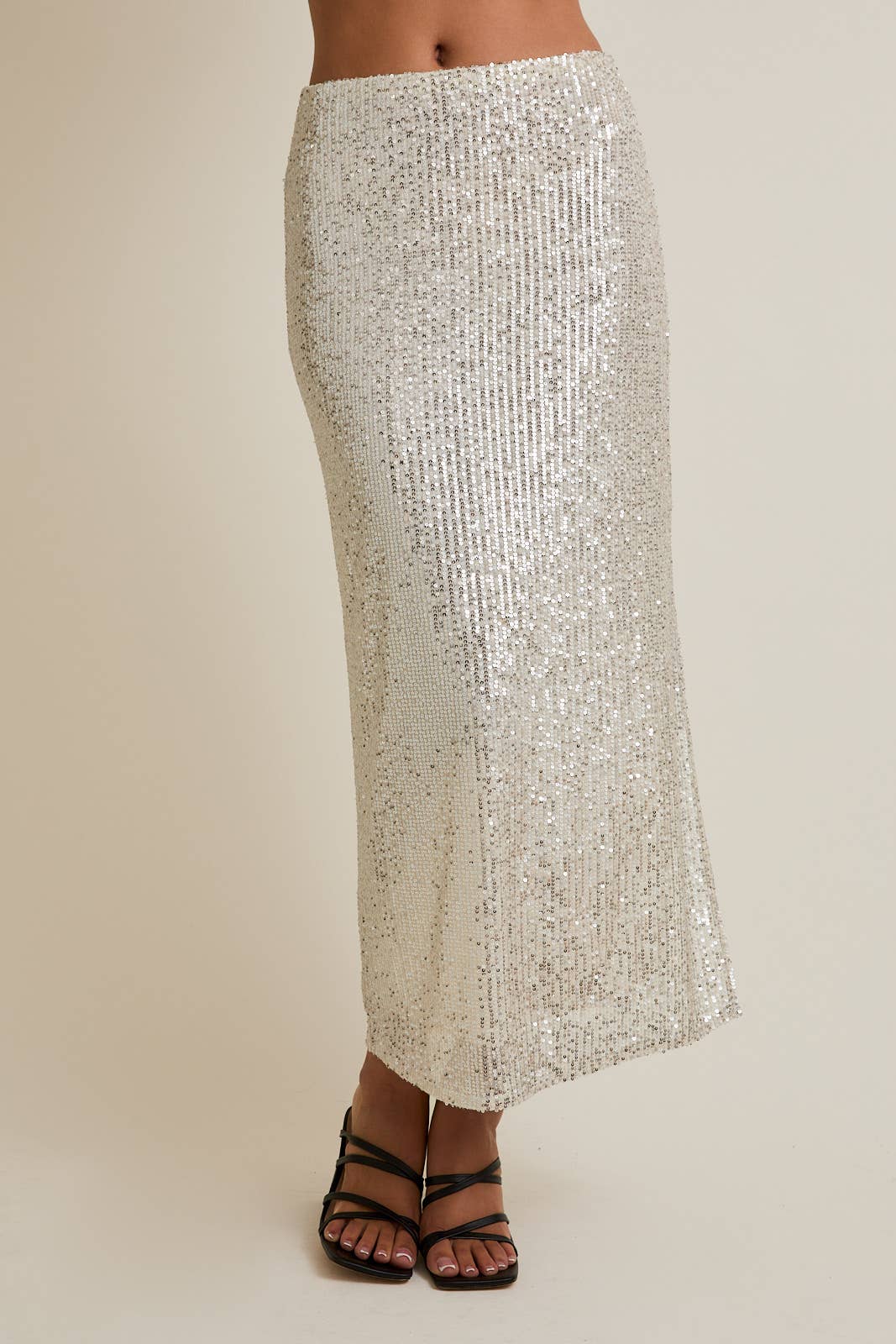 Christine Sequin Maxi Skirt