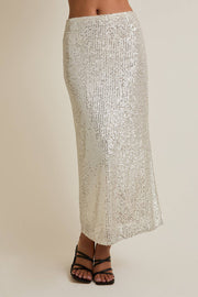 Christine Sequin Maxi Skirt FINAL SALE