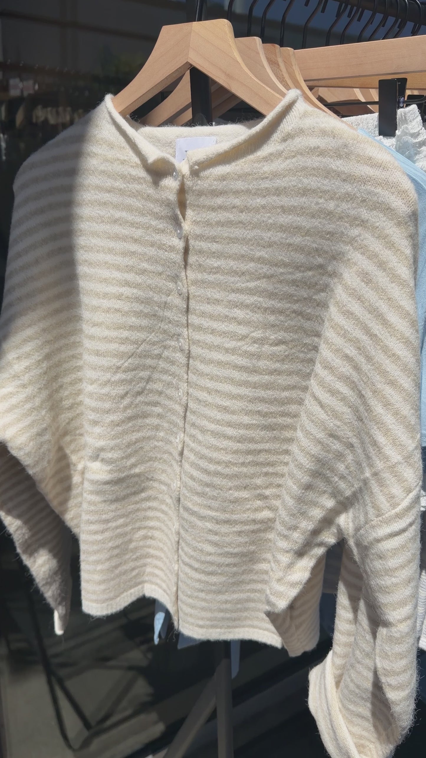 Striped Piper Cardigan