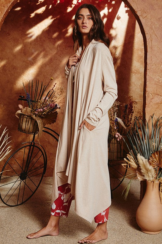 Jolie Draped Duster Cardigan FINAL SALE